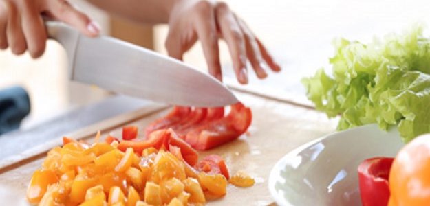 cuchillo para cortar verduras